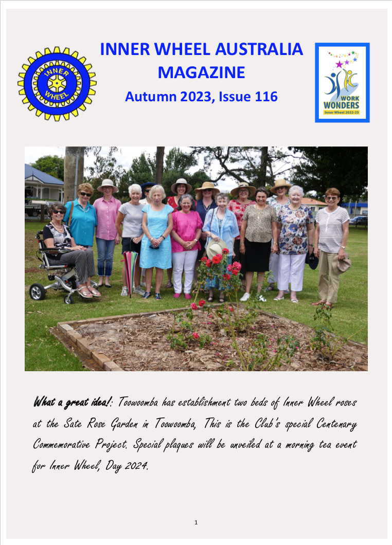 Iwa Magazine Autumn Inner Wheel Australia