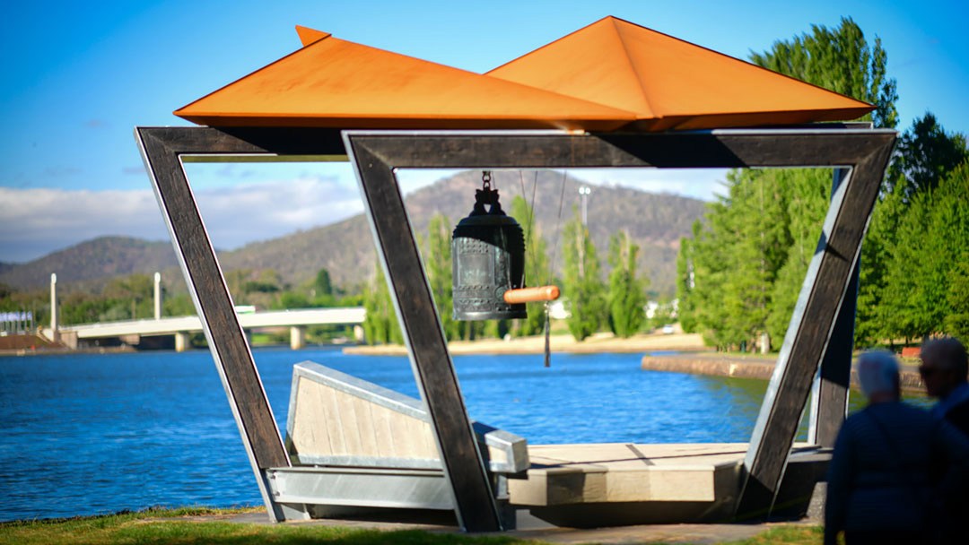 IIW President to ring Canberra Rotary Peace Bell