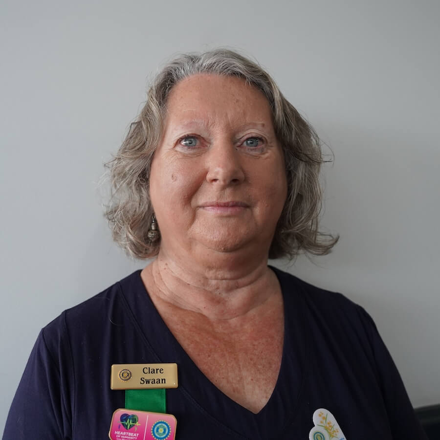 IWA Vice President Clare Swaan