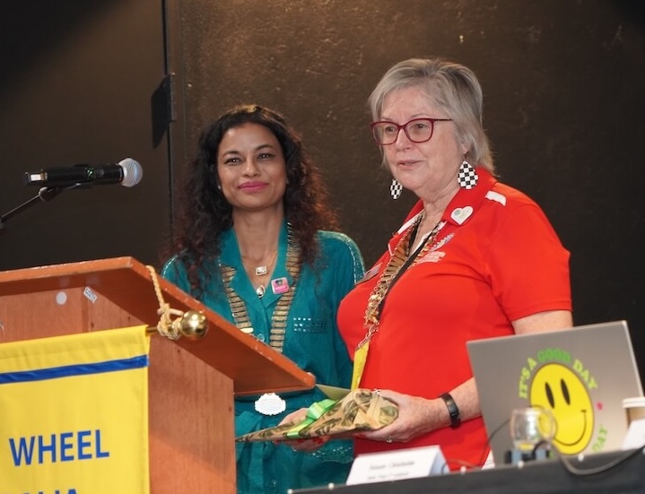 Inner Wheel International President and Australia President