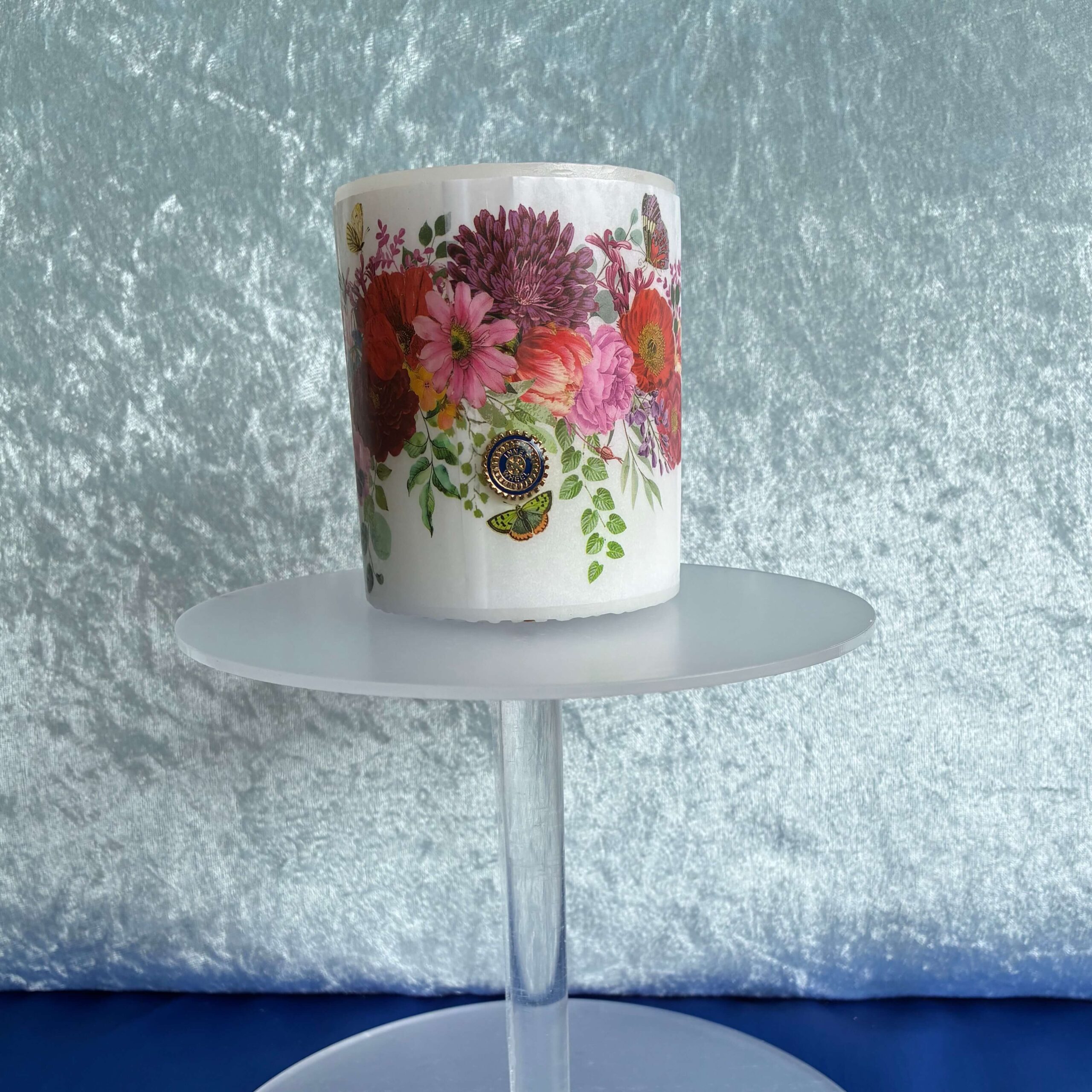 Candle Small Flower Border