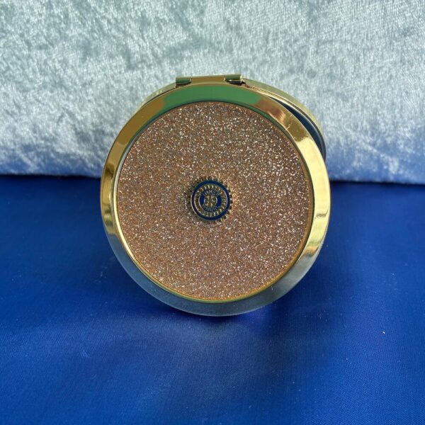 Compact Mirror Gold Inner Wheel Logo