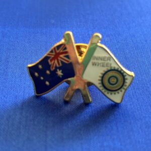 Pin Flags Australia Inner Wheel