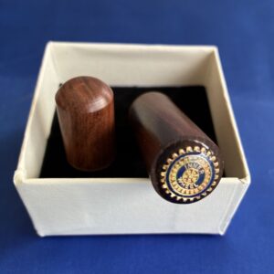 Wooden Toothpick- Needle Holder Ebony